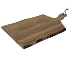 Gastronoble Olympia Servierbrett | Akazienholz | Wellenform | 35,5 x 25cm | 4 Bretter