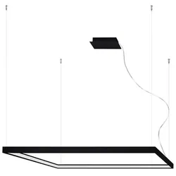 Pendelleuchte Deckenlampe Hängeleuchte LED Designleuchte Alu Esszimmerlampe