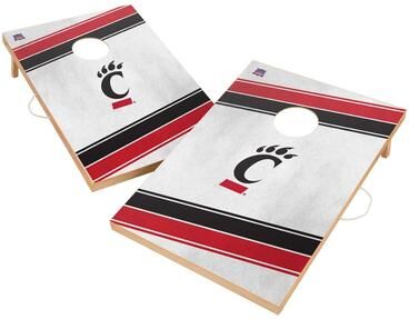 Skip's Garage Cincinnati Bearcats 2x4 Tailgate Cornhole Boards