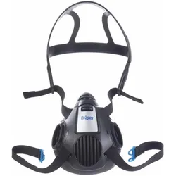 Dräger, Atemschutzmaske, X-plore 3500 L Atemschutz Maske Halbmaske für Bajonettfilter Grösse L - ohne Filter (1x)