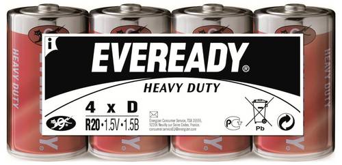 Eveready SHD Mono (D)-Batterie Zink-Kohle 1.5V 4St.