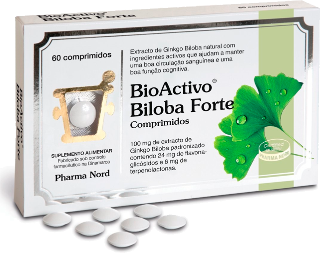 BioActivo Biloba Forte 60 comprimidos