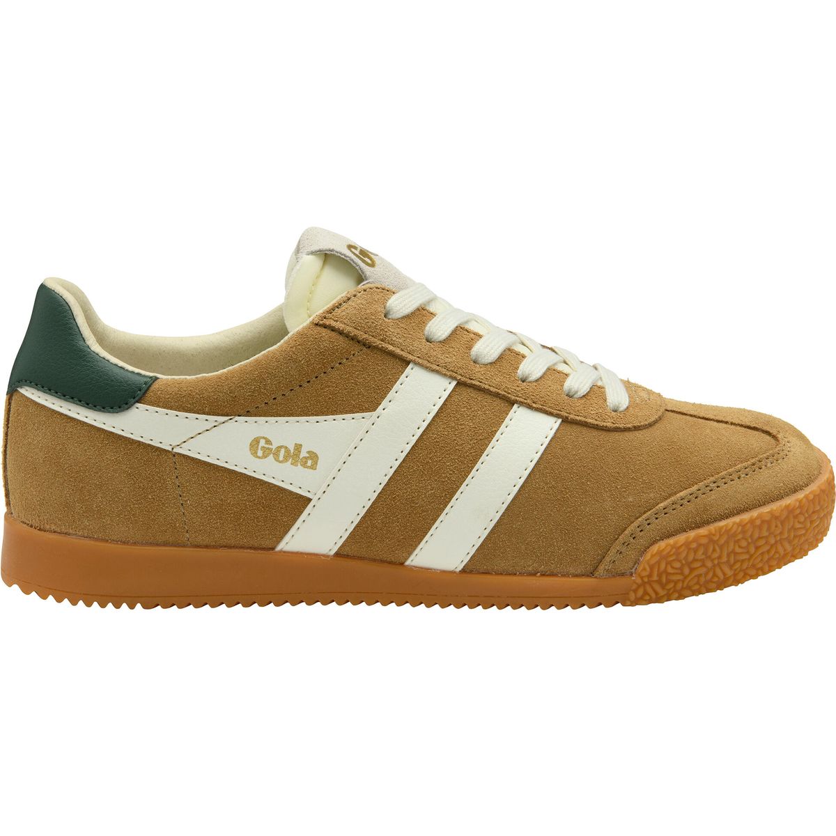 Gola Elan Sneaker Women brown sugar/off white/evergreen (TA) 40 CLB538-TA-40-brownsugaroffwhiteevergreen