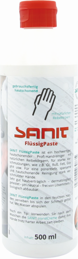 Sanit Flüssig-Paste 3083 500 ml, Flasche