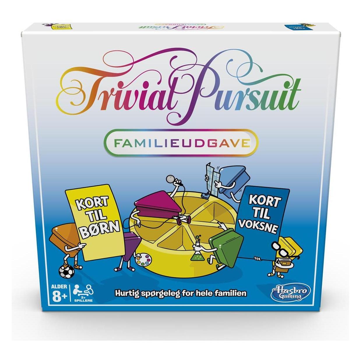 Hasbro Trivial Pursuit Family Edition Brettspiel Trivia (Dänisch) (E1921108)