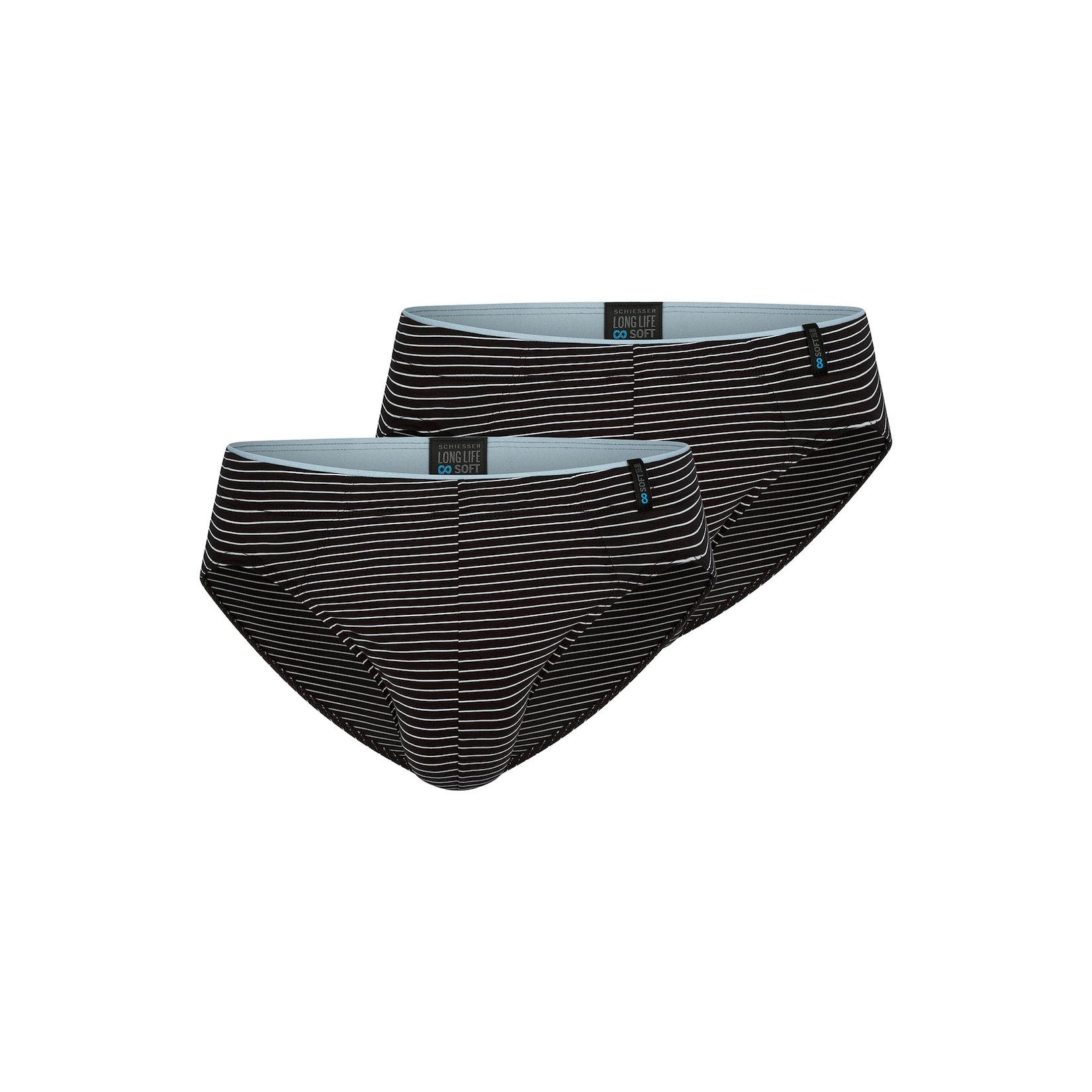 Schiesser Herren Minislip Long Life Soft 2er Pack