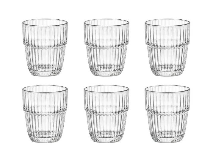 Glas BORMIOLI ROCCO Barshine 210 ml, 6 Stück , transparent, H:8,35cm, Glas, Trinkgefässe, Glas