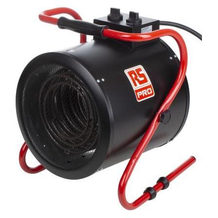 RS PRO 9KW industrial fan heater 3 phase cable (9000 W) (1746571)