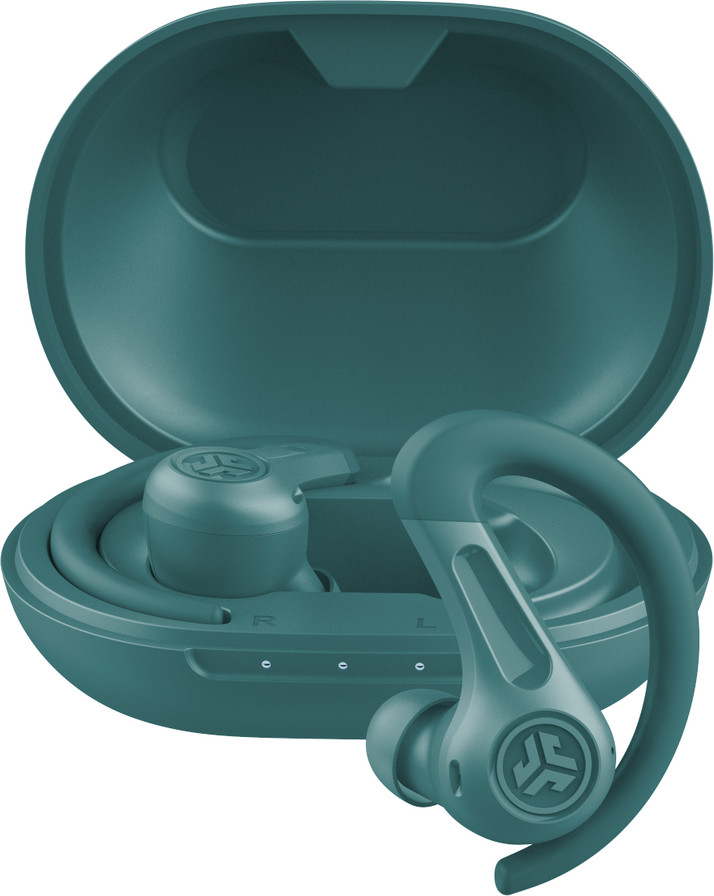 JLab Sport True Wireless Stereo Oordopjes - Petrol/Turquoise - Bluetooth