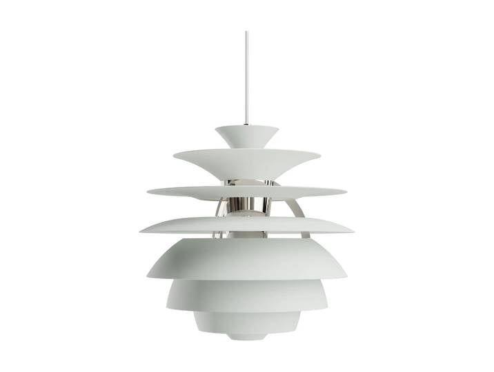 Louis Poulsen PH Snowball Pendelleuchte Dusty green-chrome