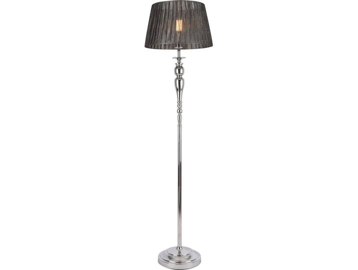 Lampadaire 151cm Lampe sur pied Lampe sur pied Métal Chrome/Gris [lux.pro]