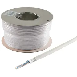 Cat. 5E Netzwerkkabel, SF/UTP, LSZH, grau, 500m