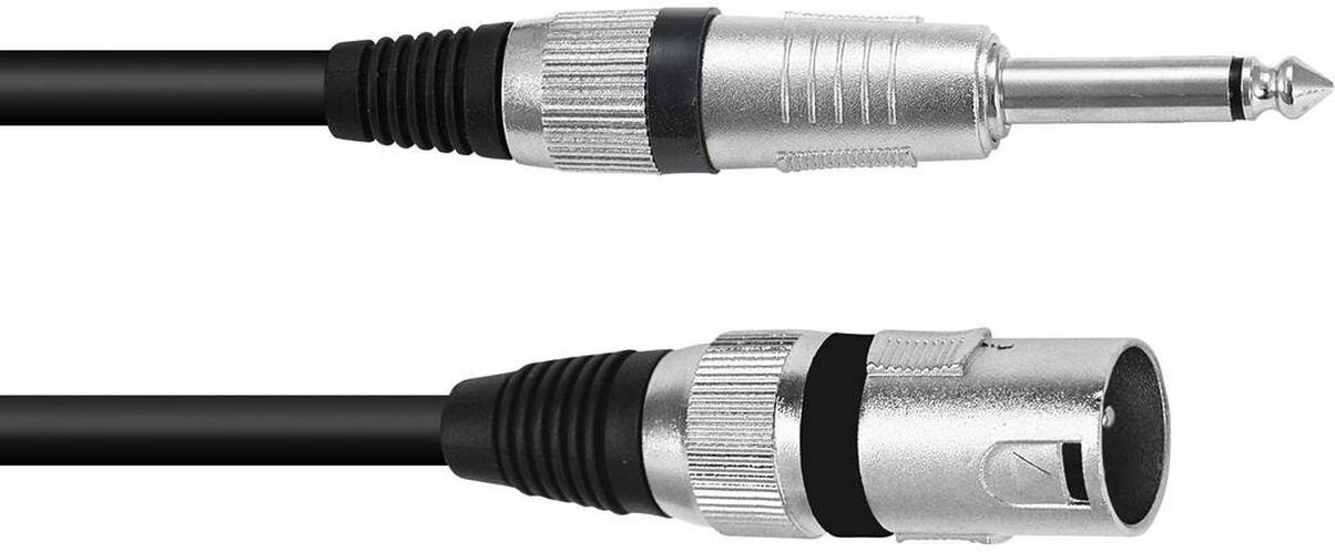 Omnitronic Adapterkabel Xlr(M)/klinke Mono 5m Sw