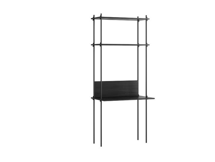 MOEBE Moebe shelving system s.200.1.D Schwarz