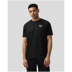 Castore, Herren, Sportshirt, S Tee Zwart Heren S (S), Schwarz