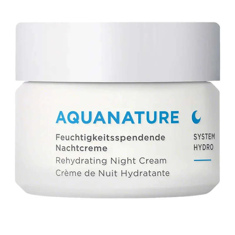 Annemarie Börlind AQUANATURE, Feuchtigkeitsspendende Nachtcreme, 50ml 600075