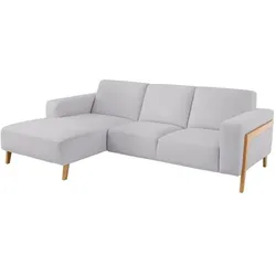 Exxpo by Gala Ecksofa mit Funktion Starr Stoff Light Grey