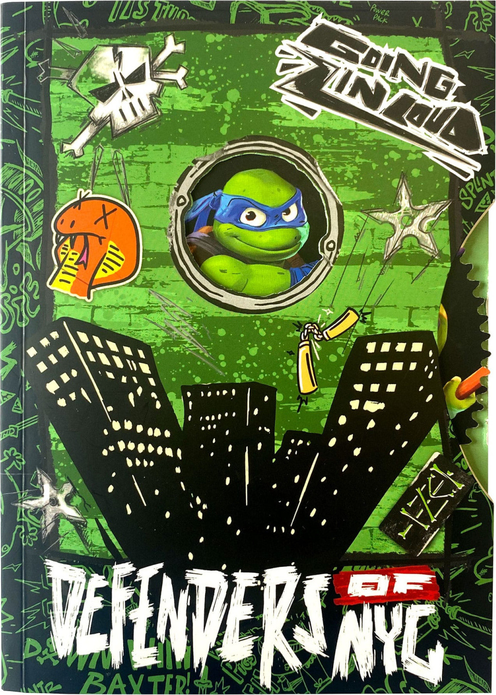 ThumbsUp! Notitieboek TMNT Spinner