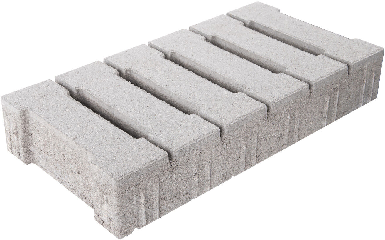 EHL Rasenstein Modern 8 x 50 x 25 cm grau