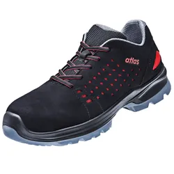 Sicherheitshalbschuhe S1 "SL 30" Sportline red - 43 - schwarz