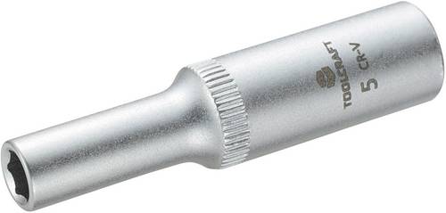 TOOLCRAFT Steckschlüssel-Einsatz 6,3mm (1/4") 816093 Schlüsselweite 5mm