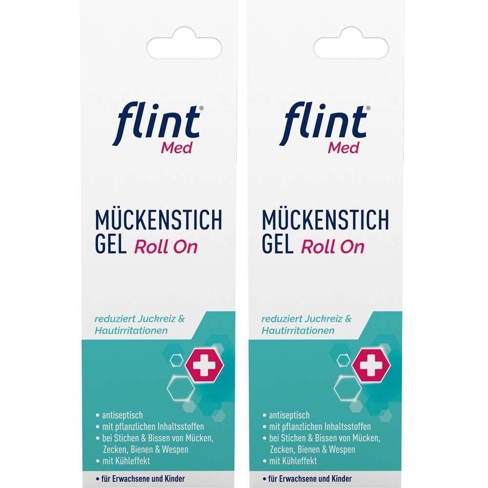 Flint Med Mückenstich Gel 2x 2x10 ml