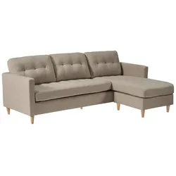 Ebuy24, Sofa + Bettsofa, Chaiselongsofa Marino (Ecksofa)
