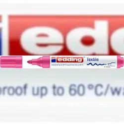 edding 4500 Textilmarker neonpink