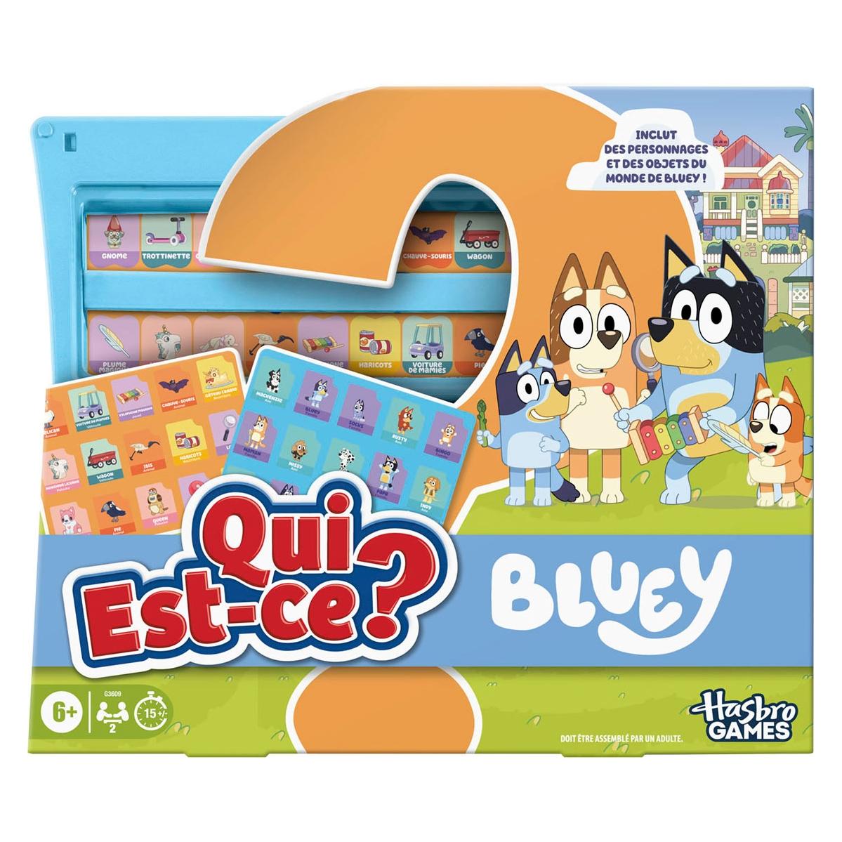 Hasbro Gaming Qui est-ce? Bluey, f (Französisch, 2 Spieler) (G36091010)