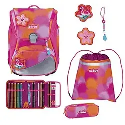Scout Alpha Schulranzen Set Florida Sunset 5-teilig