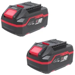 Güde 2x Akkupack ProVolt APPV 18-40 - 18V E3 Serie - 4,0Ah - 72Wh Akkuleistung