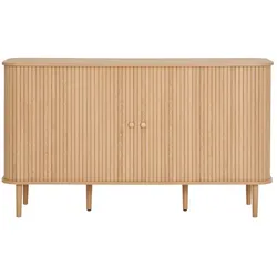 Kommode Nikko Holzoptik Braun Kiefer