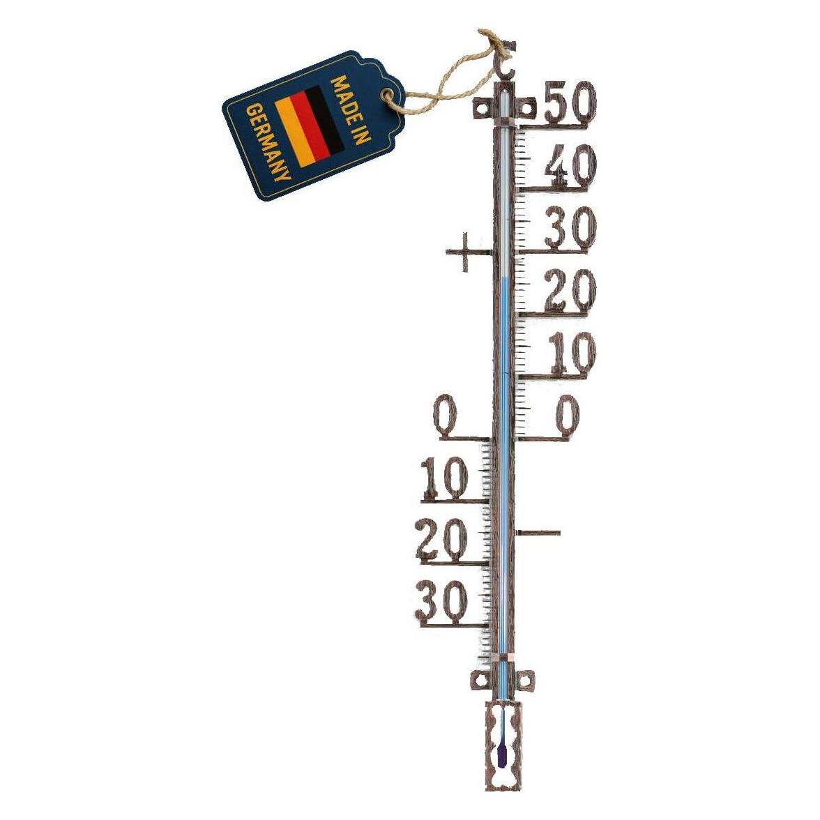 TFA 12.5002 Analoges Außenthermometer aus Metall (12.5002.51)