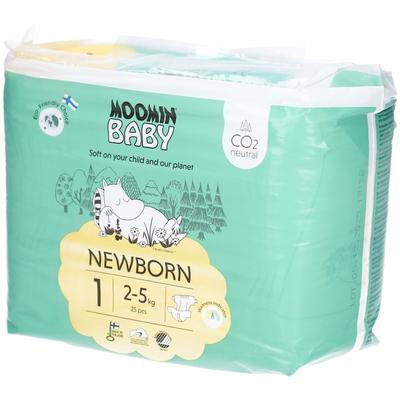 Moomin Baby luiers maat 1 25 pcs. 2-5 kg St Windeln