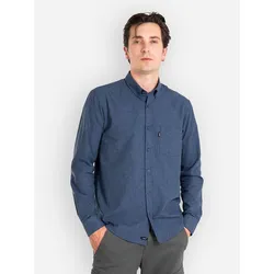 REELL Nordic Hemd slate blue Gr. S