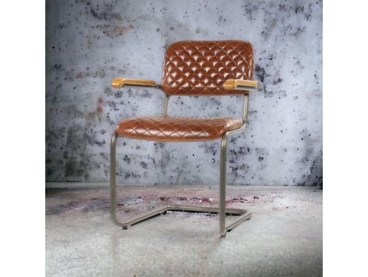Fauteuil Kansas en Cuir - Cigare