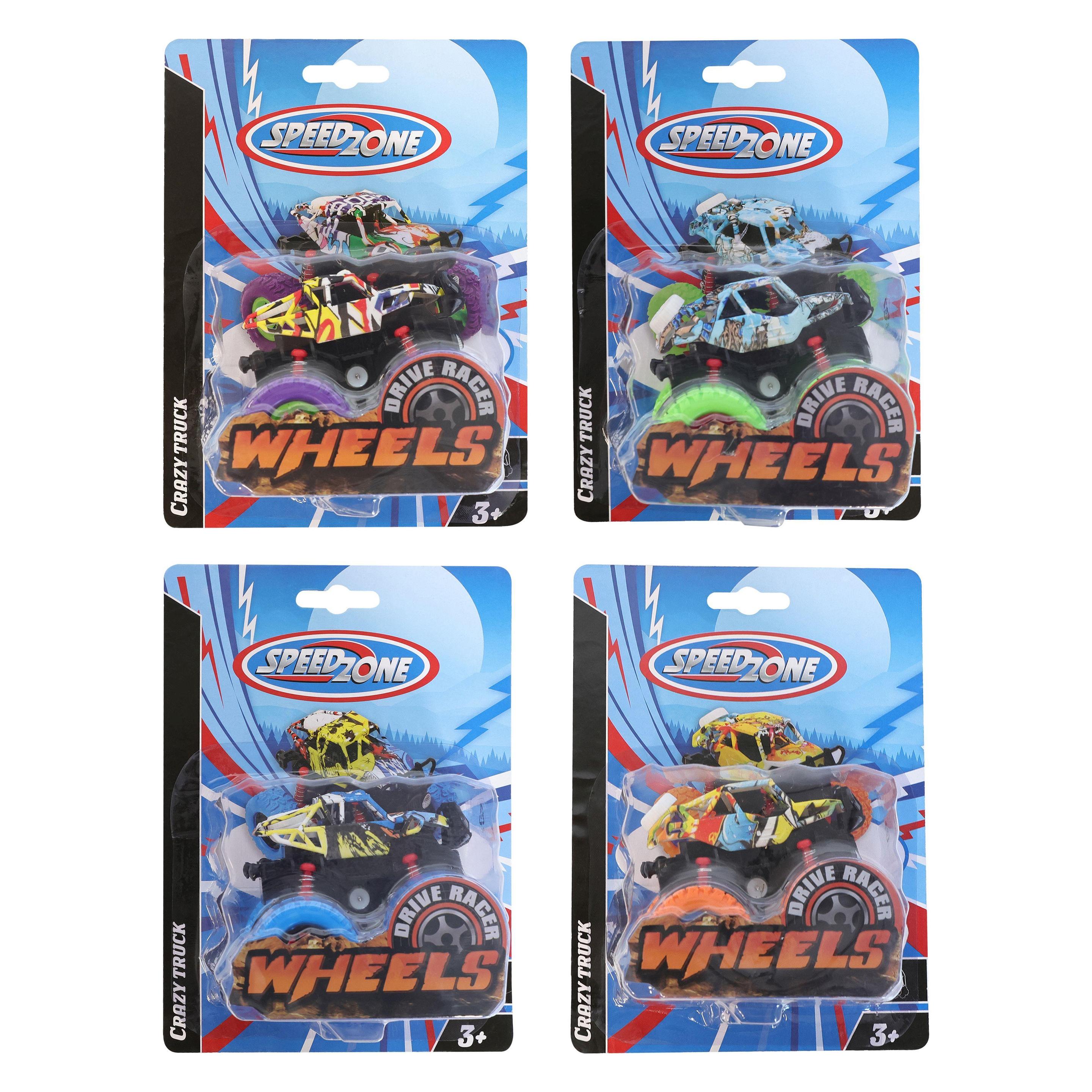 Speedzone SZ Crazy Truck, mit Friktion, 4-f.sort. (58095033)