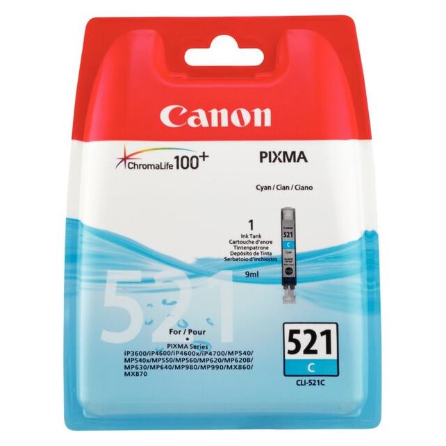 Canon Cli-521c (C) (2934B001)
