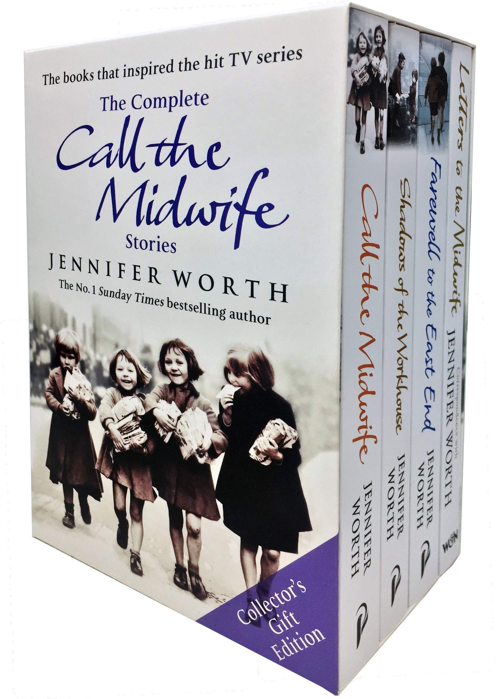 Weidenfeld & Nicolson The Complete Call the Midwife Stories 4 Book Paperback Set by Jennifer Worth - True East End Memoirs Behind the BBC Series