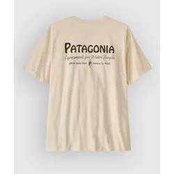 Patagonia Water People Banner T-Shirt undyed natural Gr. L