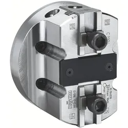 Röhm Kraftspannfutter KFD-G 315, 2-Backen, großer Backenhub, Zylindrische Zentrieraufnahme - 154029