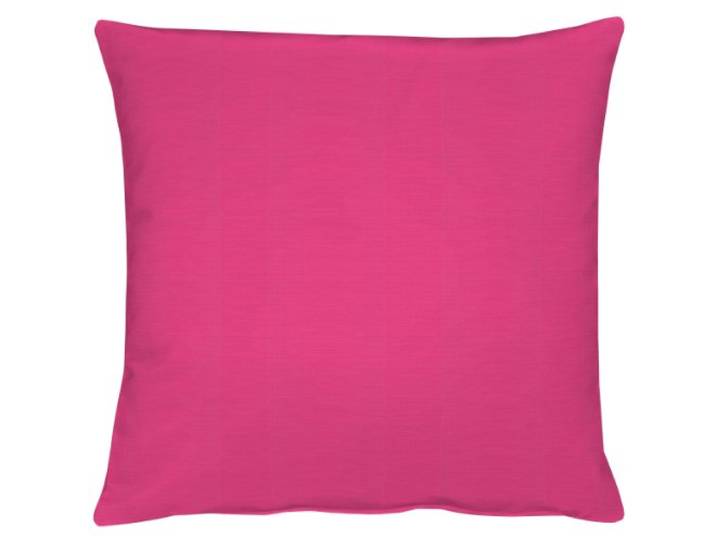 APELT Kissenhülle 4362 Farbe 31, modisch und zeitloser Kissenbezug, hochwertige und schicke Unifarbene Zierkissenhülle in Pink, Größe 49x49 cm