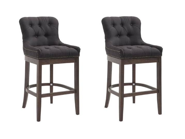 CLP Barhocker Lakewood Stoff (Set, 2er), gepolstert