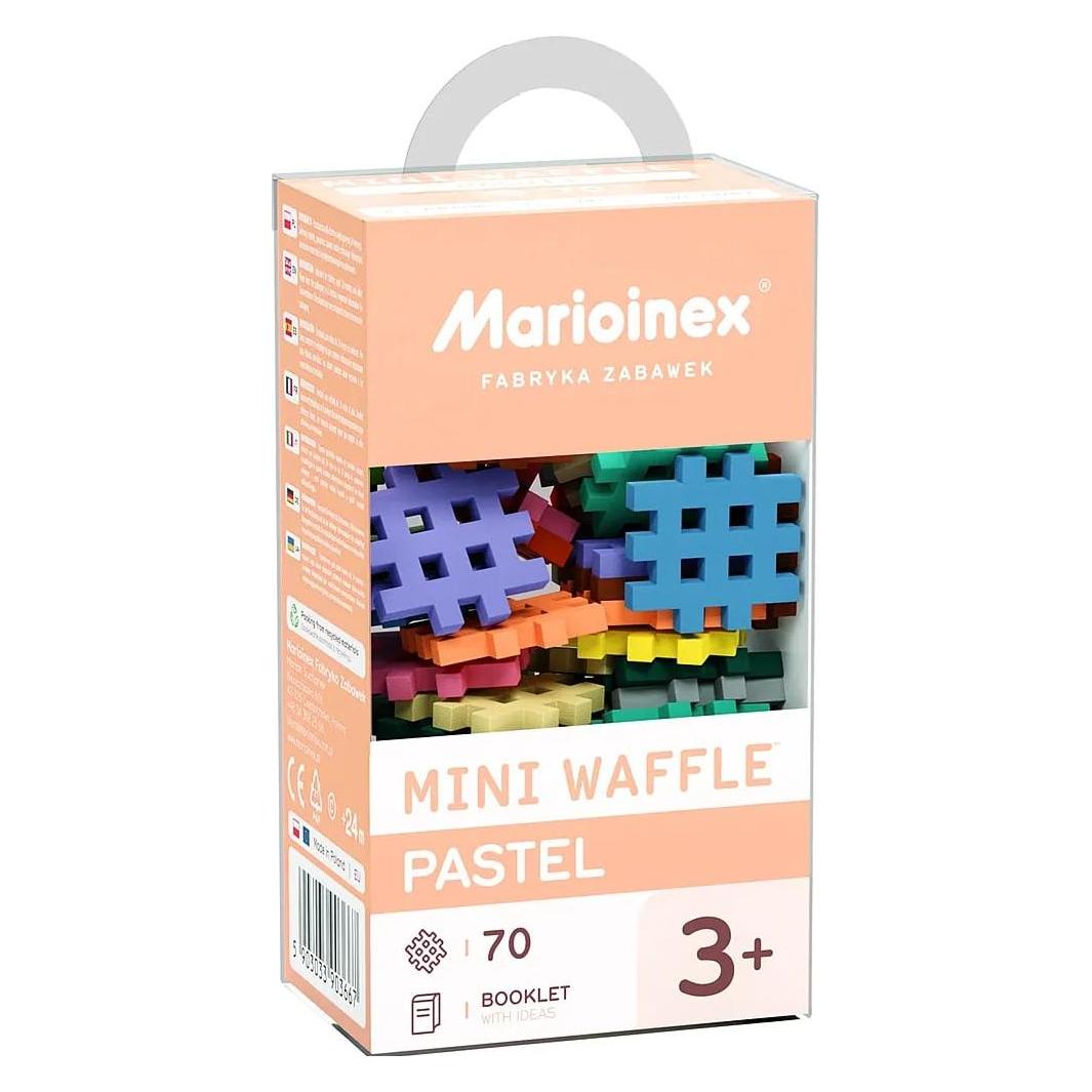 Marioinex Waffel Mini Pastell Bausteine 70 Stück (903667)