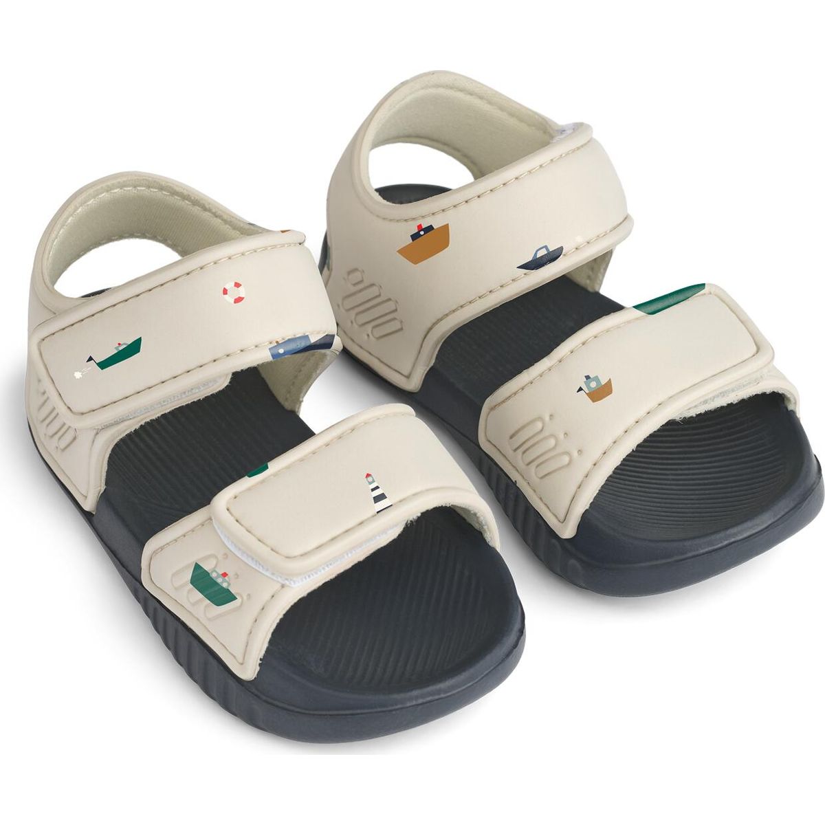 Liewood Blumer Printed Sandals sailing / sandy (2618) 28 LW17656-2618-28-CU
