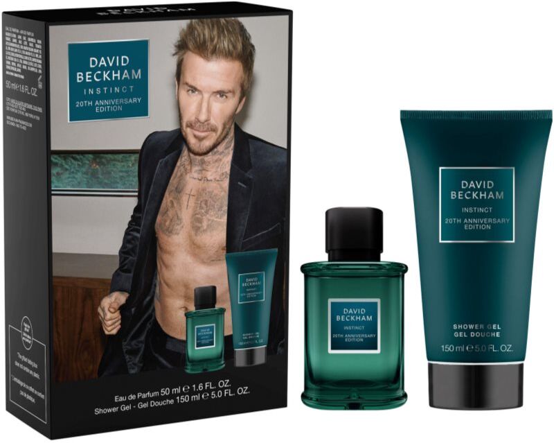 David Beckham Instinct 20th Anniversary Edition coffret cadeau pour homme