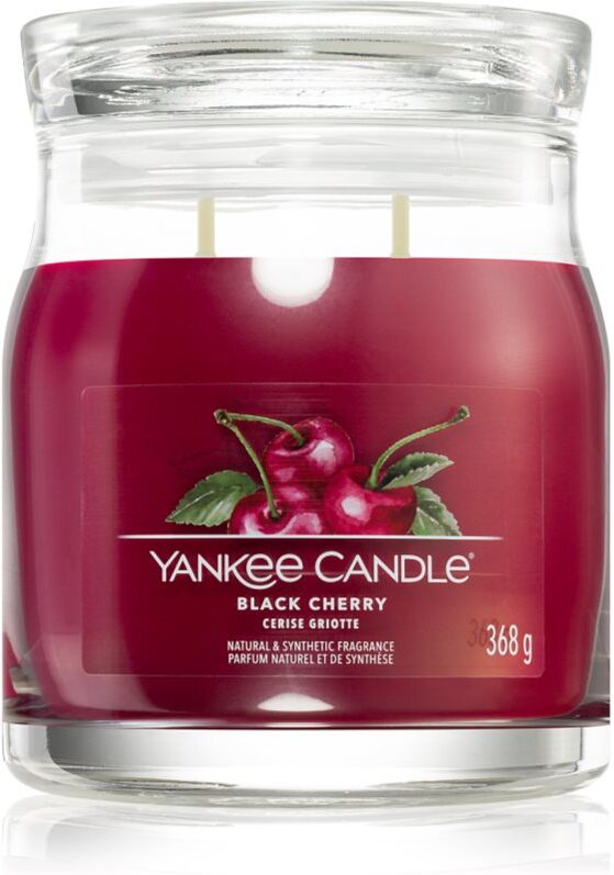 Yankee Candle Black Cherry scented candle Signature 368 g