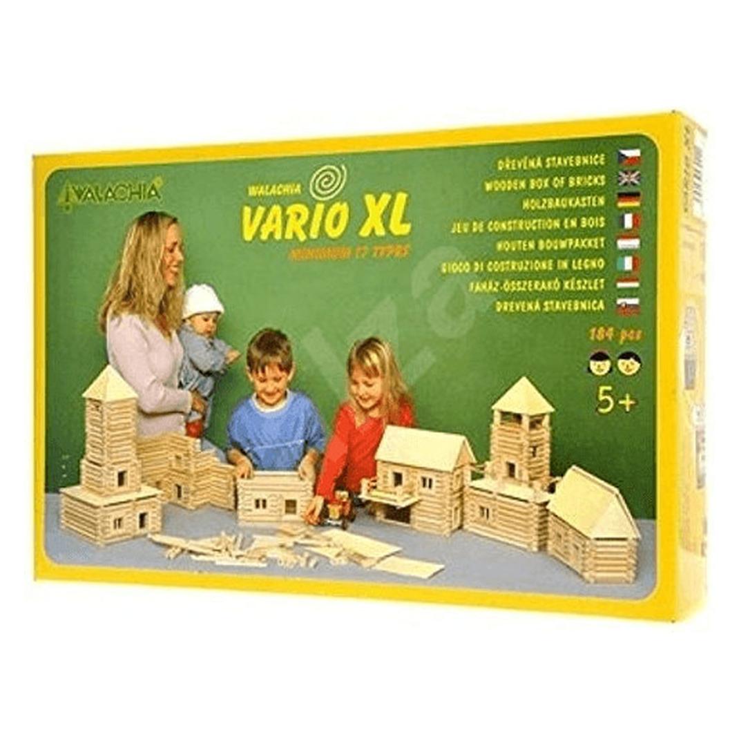 Walachia Holzbausatz Vario XL / ab 5 Jahren / 184 Teile / Schwierigkeit: gering (33W21)