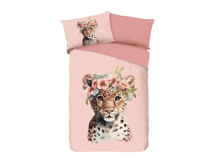 Bettwäsche mit Leopardenbaby