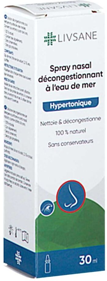Livsane Abschwellendes Meerwasser Nasenspray 30ml
